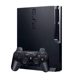 Console PlayStation 3 Slim Seminovo (DESTRAVADO HEN )