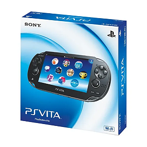 Console Playstation Vita Seminovo CIB - Destravado cartão 128GB (COLECIONADOR)