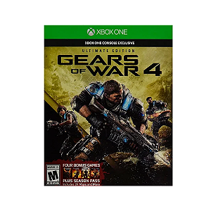 Gears Of War 4 com Steelbook Seminovo - Xbox One