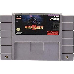 Mortal Kombat 2 Seminovo - SNES