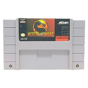 Mortal Kombat Seminovo - SNES