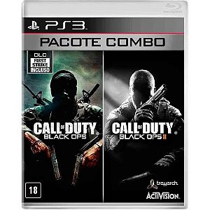 Call of Duty: Black Ops 1 e 2 Combo Pack Seminovo – PS3