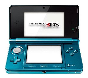 Console Nintendo 3DS Aqua Blue Seminovo - Nintendo