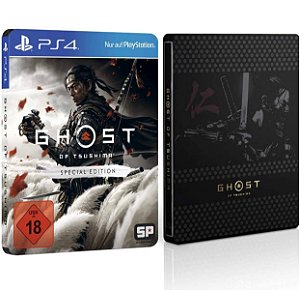 Ghost of Tsushima Steal Book Edição Especial Seminovo – PS4