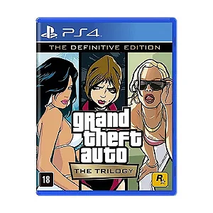 Grand Theft Auto: The Trilogy (The Definitive Edition) Seminovo - PS4