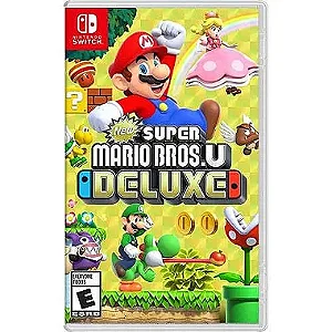 New Super Mario Bros U Deluxe Seminovo – Nintendo Switch