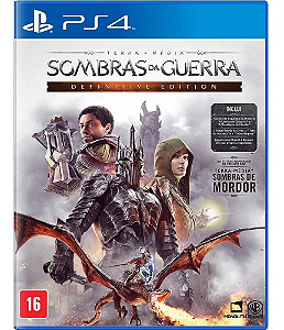 Terra Média Sombras Da Guerra Definitive Edition – PS4