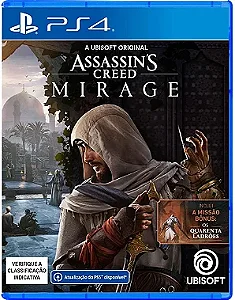Assassins Creed Mirage Seminovo - PS4