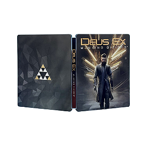 Deus Ex Mankind Divided Seminovo Steel Book – PS4