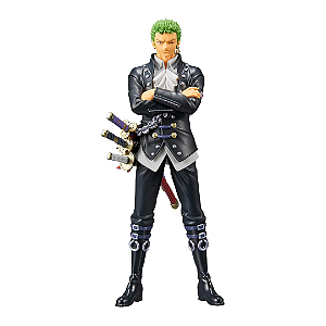 Figure One Piece - Roronoa Zoro - Filme Gold - Bandai Banpresto
