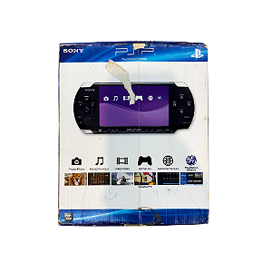 Console PSP PlayStation Portátil CIB Seminovo + Cartão 8gb Sony Pro Duo - Sony