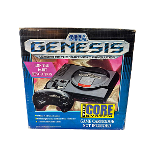 Sega Genesis 16-Bit CIB + EverDrive (Brinde)