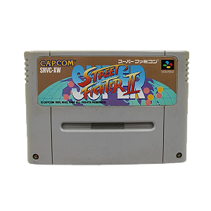 Super Street Fighter 2 - Super Famicom Cartucho Original