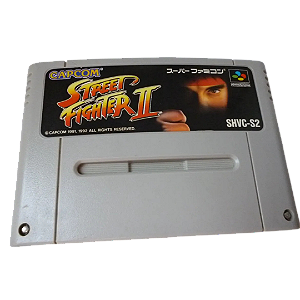 Street Fighter 2 - Super Famicon cartucho Original