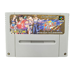 Final Fight Tough -Super Famicom cartucho Original