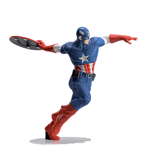 Figure Capitão América – Sega Luminasta Marvel (SEM CAIXA)