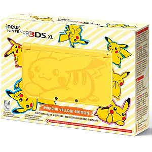 Console New Nintendo 3DS XL – Pikachu Yellow Edition Seminovo