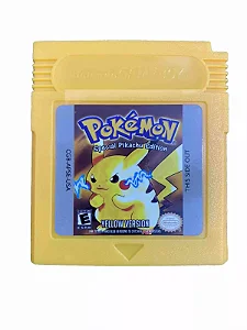 Pokémon Yellow Original - Game Boy Color Seminovo