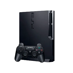 Console PlayStation 3 Slim Seminovo 500gb (DESTRAVADO HEN)