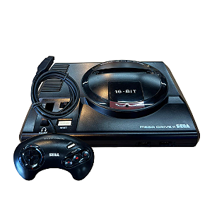 Console Sega Mega Drive 2 – Com Fonte e Controle Originais