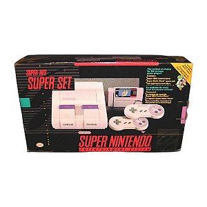 Super Nintendo Super Set Completo - Retro