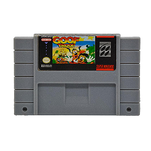 Goof Troop Seminovo Super Nintendo (Cartucho Paralelo)