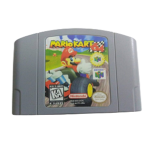 Mario Kart 64 Original Nintendo 64 – Cartucho N64 – Seminovo – Testado