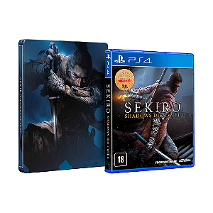 Sekiro: Shadows Die Twice – Steelbook Edition + Game Seminovo
