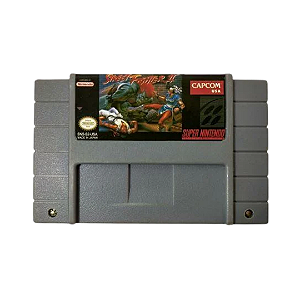 Street Figther II Seminovo Super Nintendo (Cartucho Paralelo)