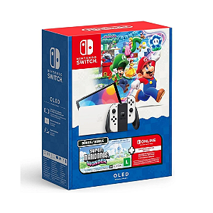 Console Nintendo Switch Oled 64gb + 256gb + Destravado Seminovo