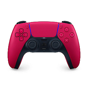 Controle para PS5 sem Fio DualSense Sony Seminovo - Cosmic Red