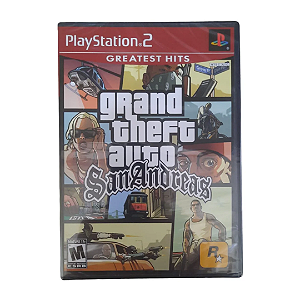 GTA San Andreas CIB Seminovo – Playstation 2 (Original)