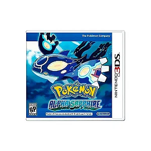 Pokémon Alpha Sapphire Seminovo (AMERICANO) – 3DS
