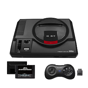 Mega Drive 1 + Controle 8BitDo Sem Fio + EverDrive - Retrô