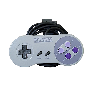 Controle Original Super Nintendo — Branco | Revisado e com Garantia