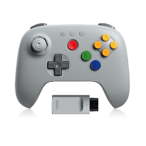 Controle Sem Fio 8BitDo para Nintendo 64 com Dongle