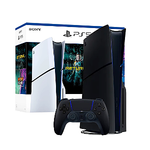 Console Playstation 5 Slim 1tb com Leitor (PRETO) - PS5