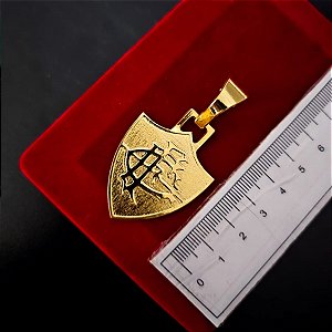 Pingente Fluminense - Banhado a Ouro 18k