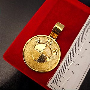 Pingente BMW - Banhado a Ouro 18k