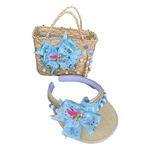 Bolsa + Viseira Infantil