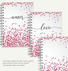 Planner Corações Permanente (não datado)