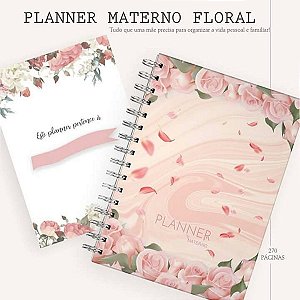 Planner Materno Floral Permanente