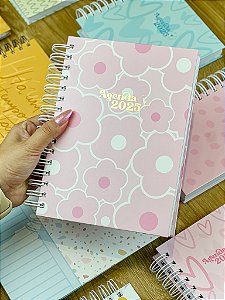 Agenda Alegria 2025 Datada - 2 dias por página