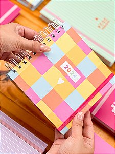 Agenda Alegria Cute 2025 Datada - 2 dias por página