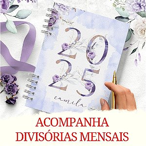 Big Planner Alegria Personalizado - Datado 2025