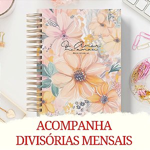 Big Planner Alegria Personalizado - Datado 2025 Vertical