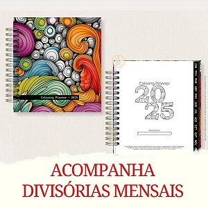 Planner Coloring 2025