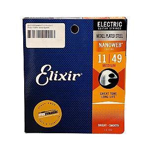 ENCORDOAMENTO 011 LIGHT P/GUITARRA 12052 ELIXIR