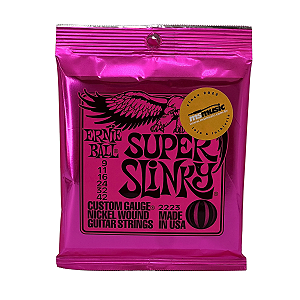 ENCORDOAMENTO 009-042 P/ GUITARRA SUPER SLINK NIQUEL P02223 ERNIE BALL