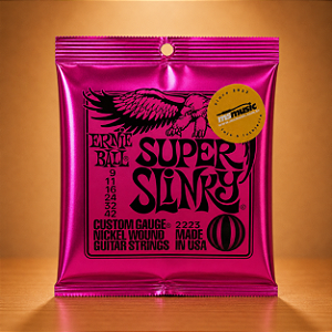 ENCORDOAMENTO 009-042 P/ GUITARRA SUPER SLINK NIQUEL P02223 ERNIE BALL